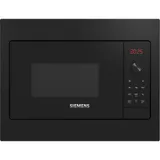 Siemens iQ300 BF523LMB3 Einbau-Mikrowelle Schwarz, Edelstahl
