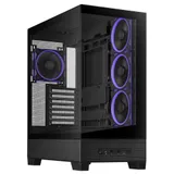 ASUS A31 Plus TG ARGB ATX Gaming Gehäuse mit Seitenfenster schwarz