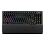 ASUS ROG Strix Scope II 96 RX Wireless Schwarz, 96% Layout, ROG RX Switches, Tri-Mode-Verbindung, USB-C, Bluetooth, 2,4Ghz