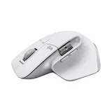 Logitech MX Master 3S Pale Grey Performance-Maus, Logi Bolt Adapter, Bluetooth, USB-C, Unterstützt von Logi Options+