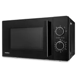 Medion MD 12011 Mikrowelle schwarz 20l, 800W, 5 Leistungsstufen