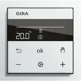 Gira S3000 Raumtemperaturregler Display System 55 Reinweiß glänzend