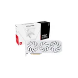 POWERCOLOR AMD Radeon RX 9070 XT Hellhound Spectral White OC 16GB GDDR6 Grafikkarte HDMI/3xDP