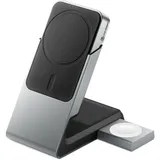 Alogic Matrix+ 3-in-1 Magnetic Charger+Power Bank+AW Puk grey