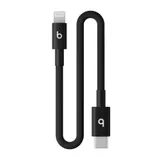 Beats USB-C zu Lightning gewebtes Kabel 0.2 m Bolt Black