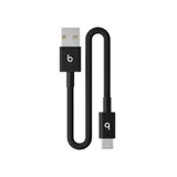 Beats USB-A zu USB-C gewebtes Kabel 0.2 m Bolt Black