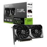 ASUS DUAL GeForce RTX 5060 Ti OC 16GB DUAL-RTX5060TI-O16G GDDR7 DP/HDMI