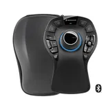 3Dconnexion SpaceMouse® Pro Wireless Schwarz - 3D Navigations Maus, Bluetooth, USB-C für Windows & macOS