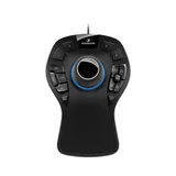 3Dconnexion SpaceMouse® Pro Schwarz - USB 3D Navigations Maus für Windows & macOS