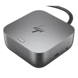 HP Thunderbolt 4 Ultra G6 Docking 180W | 3x USB-C (10Gbit/s), 2x USB-A (5Gbit/s), 3x USB-A (10Gbit/s), 1x HDMI 2.1, 2x DP 1.4, RJ-45 (2,5 GbE)