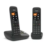 Gigaset C575A Duo Schnurlostelefon Schwarz