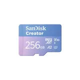 SanDisk Creator microSD-Karte 512GB UHS-I-Speicherkarte bis 190 MB/s
