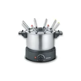 Severin FO 2470 Fondue 1500 W Edelstahl schwarz