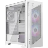 MSI MPG VELOX 300R Airflow PZ Midi Tower Gaming Gehäuse, Seitenfenster, Weiß