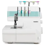 Medion LIFE® MD19169 Overlock-Nähmaschine SO90 türkis