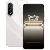 OnePlus Nord 5 Smartphone Weiß 8/256GB Dual-SIM Android 15