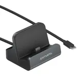 4smarts Ladestation VoltDock USB-C 60W Grau