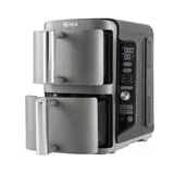 Ninja SL400EU Heißluftfritteuse Double Stack grau