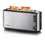 Severin AT 2515 Automatik-Langschlitztoaster Edelstahl