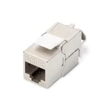 DIGITUS CAT 6A Keystone Modul, geschirmt, werkzeugfreier Montageanschluss 24 Stück