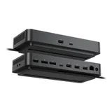 Dell Pro Smart Dock SD25 USB-C, Remotemanagementfunktionen, 130W PD Dell-Systems, (96W PD Non-Dell-Systems)