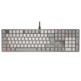 Cherry KC 500 MX LP Warm Grey | Mechanische MX Low Profile 2.0 Tastatur, USB-C