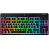 RAZER BlackWidow V4 Low Profile TKL HyperSpeed Gaming Tastatur kabellos / kabelgebunden (Funk / Bluetooth), Mechanisch, Schwarz