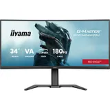 iiyama G-Master Red Eagle GCB3484WQSU-B1 34 Zoll UWQHD VA Panel 21:9 180 Hz Curved Gaming Monitor