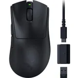 Razer DeathAdder V3 HyperSpeed Schwarz Esport-Maus, 26.000 DPI, 2.4 GHz, 55g, 8000 Hz Abtastrate