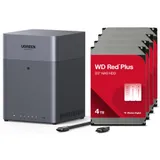 UGREEN NASyne DXP2800と8TB WD Red Plusセット UGREEN NASyne DXP2800と8TB WD Red Plusセット Bundle