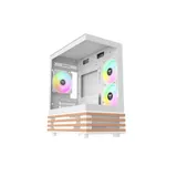 THERMALTAKE View 170 WS ARGB Mini Tower ATX Gehäuse snow white
