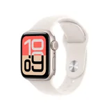 Apple Watch SE 3 GPS + Cellular 40mm Starlight Aluminium Case with Starlight Sport Band - S/M