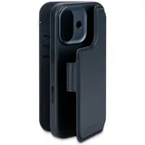 Decoded Leather Detachable Wallet iPhone 17 Navy Shadow