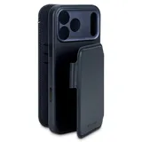 Decoded Leather Detachable Wallet iPhone 17 Pro Navy Shadow