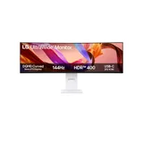LG UltraWide 49U950A-W 49 Zoll DQHD Nano IPS Panel 32:9 144 Hz Curved Monitor