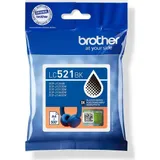 Brother LC-521BK Original Druckerpatrone Schwarz für 500 Seiten