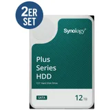 Synology 2x HAT3310-12T 24TB - 2x 12 TB 7200 rpm 256 MB 3,5 Zoll SATA 6 Gbit/s CMR Doppelpack