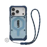 UAG Urban Armor Gear Bundle Pathfinder MagSafe Case + Lanyard  Apple iPhone 17 Pro blau transparent
