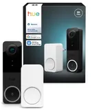 Philips Hue Secure Set: Kabelgebundene Türklingelkamera & smarter Gong