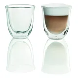 DeLonghi DLSC 311 Cappuccinoglas Thermoglas 2er Set