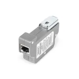 DIGITUS PoE Überspannungsschutz (RJ45), DIN-Schienenmontage, Indoor