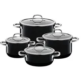 Silit Silargan® Passion Topf-Set 4-teilig Black
