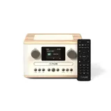 Pure Classic C-D4 Digitalradio White/Oak EU/UK