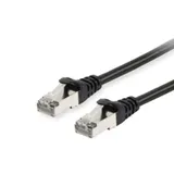 Equip 606102 Patchkabel, Cat.6A, S/FTP, 0.5m, Schwarz