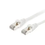 Equip 60600007101 Patchkabel, Cat.6A, S/FTP, 0.15m, Weiß