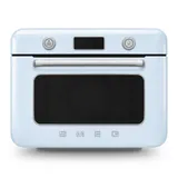 Smeg 50's Style Kombi-Tisch-Dampfbackofen Pastellblau