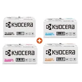 Kyocera Toner Multipack (BK, C, M, Y) für Kyocera ECOSYS MA2600 und ECOSYS PA2600