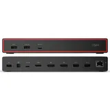 Lenovo ThinkPad USB4 Dock 5000 - 8K/60Hz, 4K/144Hz, 2x DP, 1x HDMI, 4x USB-A (10Gbps) 2x USB-C, Gbit-LAN, 100W PD 3.1, 100W Netzteil