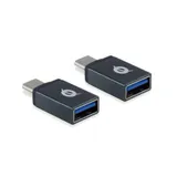 Conceptronic DONN03G OTG-Adapter für USB-C zu USB-A 2er Pack