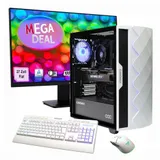 Hyrican GAMEMAX MegaDeal Diamond WT SET2702 7798 R7-5700X 16GB/1TB SSD RTX 5060 Win11 + MSI PRO MP273A LED-Monitor, 69cm (27")